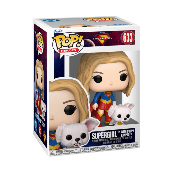 FUNKO POP! Vinyl Figur DC Comics Supergirl 2026 Supergirl with Puppy Krypto 633