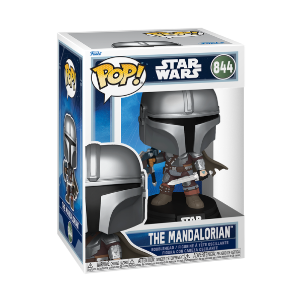FUNKO POP! Vinyl Figur Star Wars The Mandalorian and Grogu The Mandalorian 844
