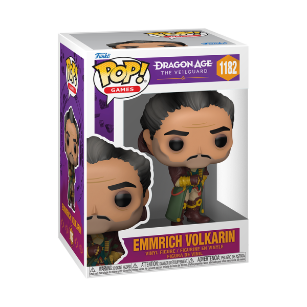 FUNKO POP! Vinyl Figur Games Dragon Age The Veilguard Emmrich Volkarin 1182
