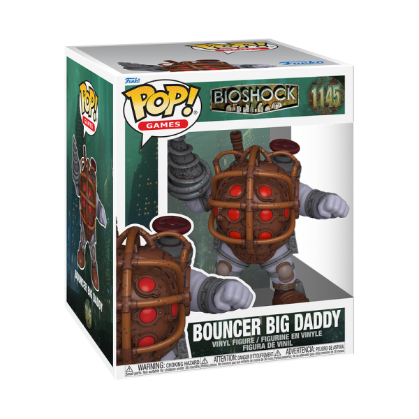 FUNKO POP! Vinyl Figur Games Bioshock Bouncer Big Daddy 1145 15cm