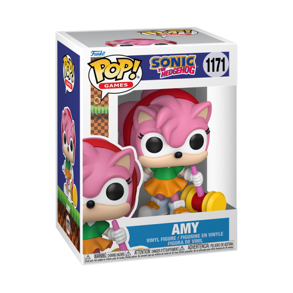 FUNKO POP! Vinyl Figur Games Sonic the Hedgehog Amy 1171 Chance of Chase