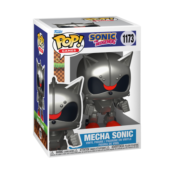 FUNKO POP! Vinyl Figur Games Sonic the Hedgehog Mecha Sonic 1173