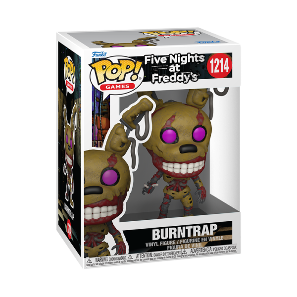 FUNKO POP! Vinyl Figur Games Five Nights at Freddys Burntrap 1214