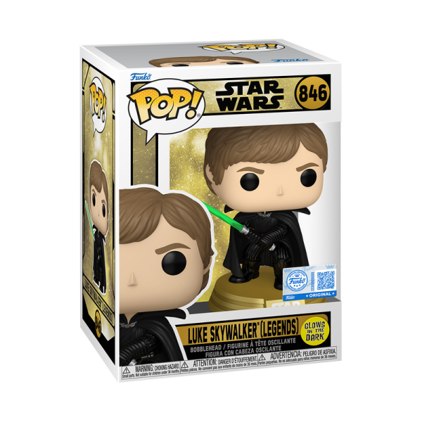 FUNKO POP! Vinyl Figur Star Wars Legends Luke Skywalker 846 Special