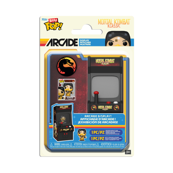 FUNKO Bitty POP Arcade Claw Mortal Kombat Scorpion