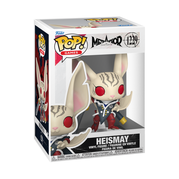 FUNKO POP! Vinyl Figur Games Metaphor ReFantazio Heismay 1229