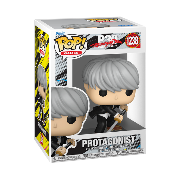 FUNKO POP! Vinyl Figur Games Persona  30 Anniversary  Protagonist Yu 1238
