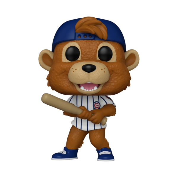 FUNKO POP! Vinyl Figur Sports Baseball MLB Chicago Cubs Mascot Clark 21