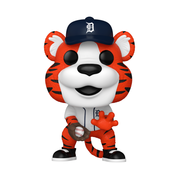 FUNKO POP! Vinyl Figur Sports Baseball MLB Detroit Tigers Mascot Paws 22
