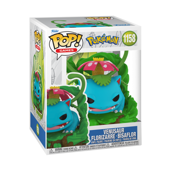 FUNKO POP! Vinyl Figur Premium Games Pokemon Venusaur Bisaflor 1158