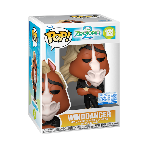 FUNKO POP! Vinyl Figur Disney Zootopia Zoomania 2 Winddancer 1658 Special