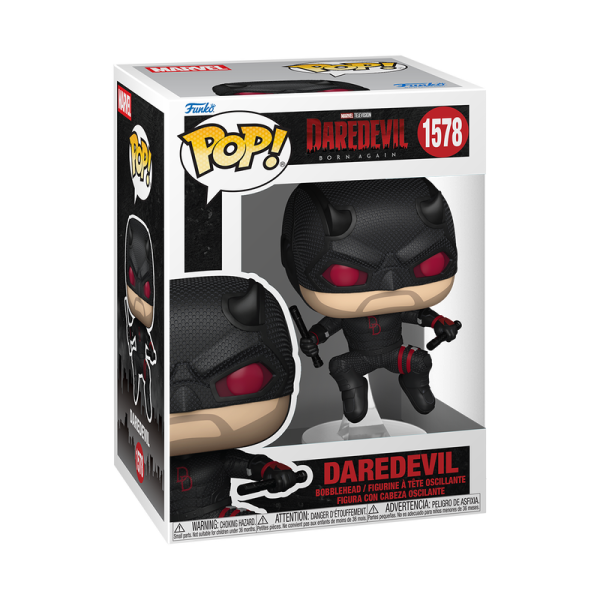 FUNKO POP! Vinyl Figur MARVEL Daredevil Born Again Daredevil Black Suit 1578