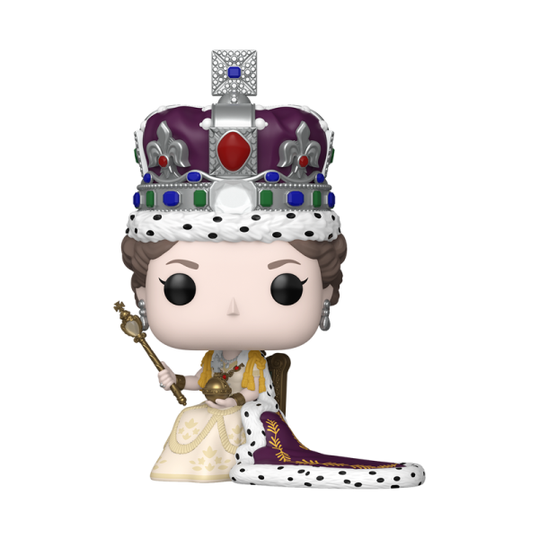 FUNKO POP! Vinyl Figur Premium Royal Queen Eilzabeth II 100th Coronation 07