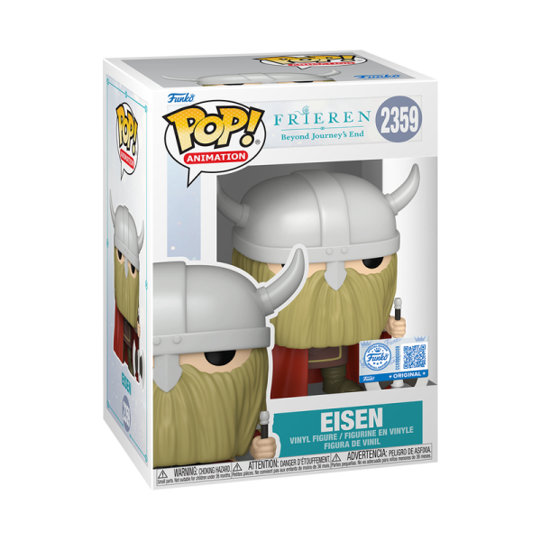 FUNKO POP! Vinyl Figur Deluxe Animation Frieren Beyond Journeys End Eisen 2359 Special