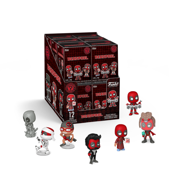 Marvel Comics Mystery Minis Minifiguren 5 cm Deadpool Series 5 1 Stück