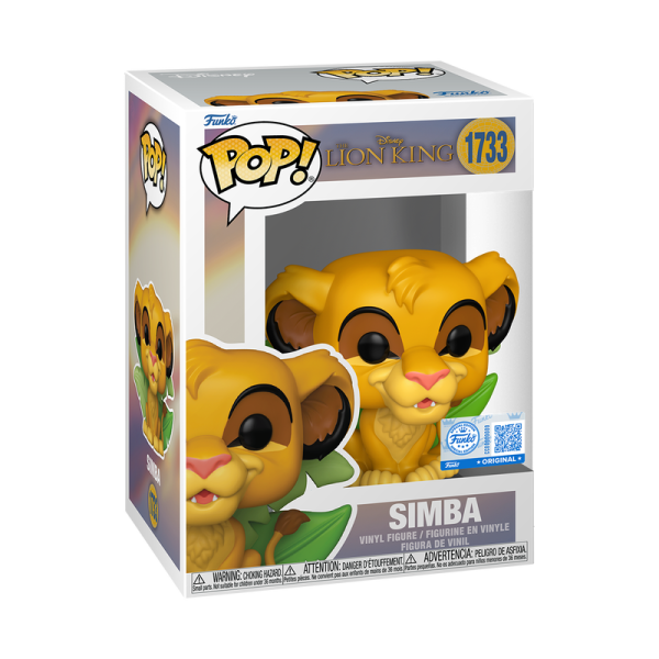 FUNKO POP! Vinyl Figur Disney Lion King Der König der Löwen Simba 1733 Special