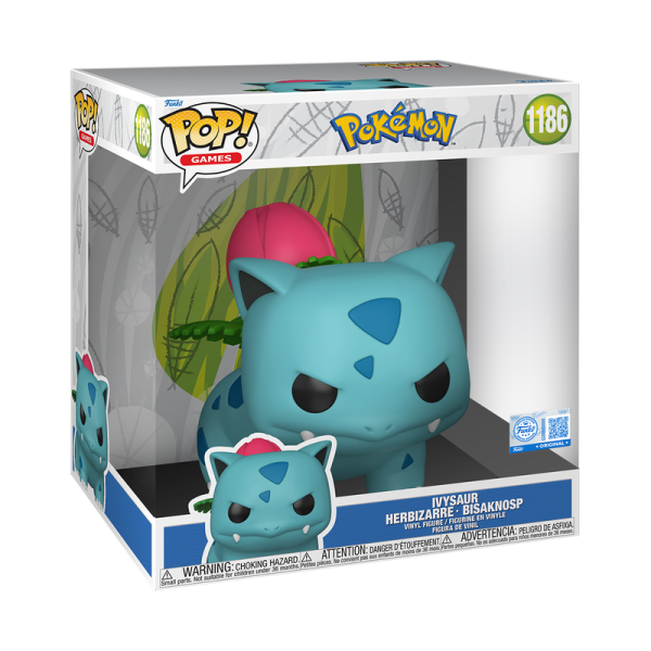 FUNKO POP! Vinyl Figur Games Pokemon Ivysaur Bisaknosp 1186 25cm Special