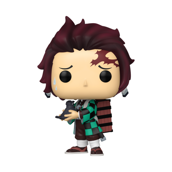 FUNKO POP! Vinyl Figur Animation Demon Slayer Kimetsu no Yaiba Tanjiro Kamado with Crow 2213 Special