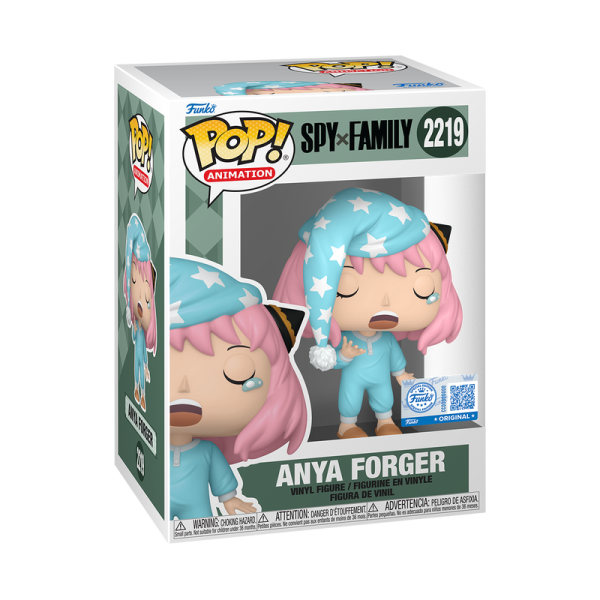FUNKO POP! Vinyl Figur Animation Spy x Family Anya Forger Pajamas 2219 Special