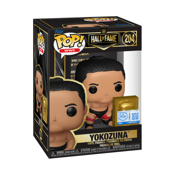 FUNKO POP! Vinyl Figur Sports Wrestling WWE Hall of Fame Yokuzuna 204 Chance of Chase