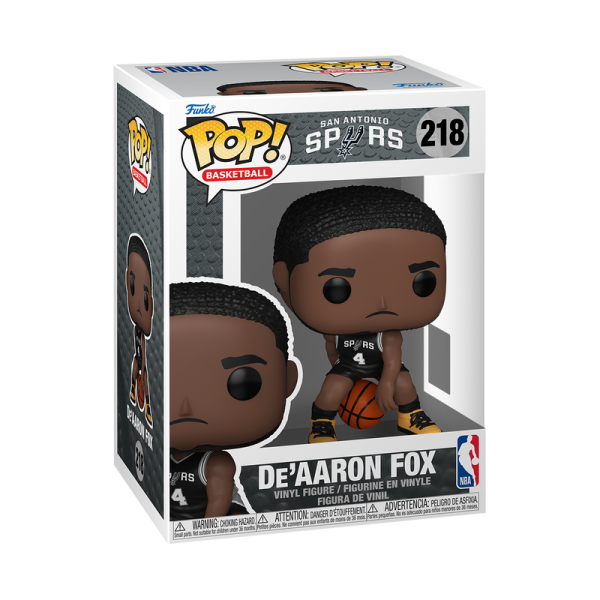 FUNKO POP! Vinyl Figur Sports Basketball NBA San Antonio Spurs De Aaron Fox 218