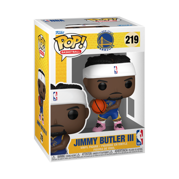 FUNKO POP! Vinyl Figur Sports Basketball NBA Golden State Warrior Jimmy Butler III 219