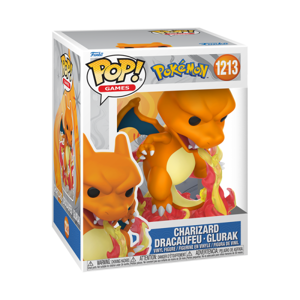 FUNKO POP! Vinyl Figur Premium Games Pokemon Charizard Glurak 1213