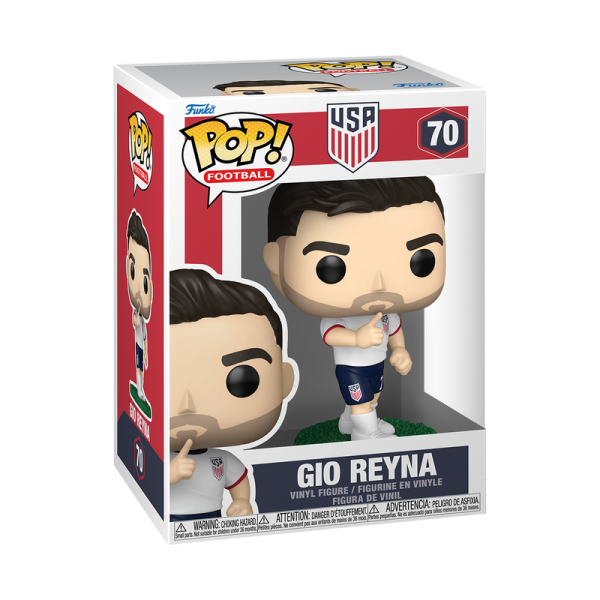 FUNKO POP! Vinyl Figur Sports Fußball Football EFL National Team USA Gio Reyna 70