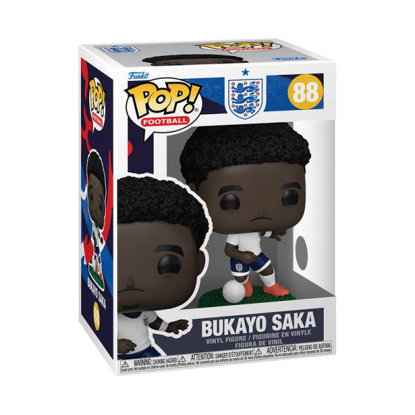 FUNKO POP! Vinyl Figur Sports Fußball National Team England Bukayo Saka 88