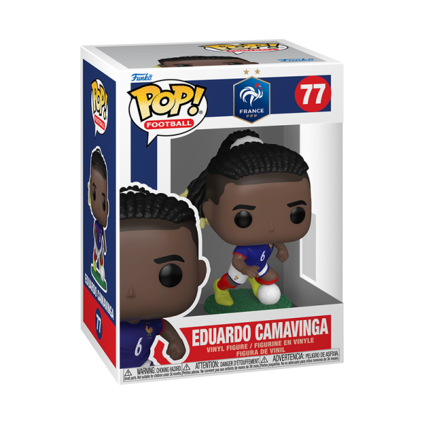 FUNKO POP! Vinyl Figur EFL Sports Fußball National Team Frankreich France Eduardo Camavinga 77