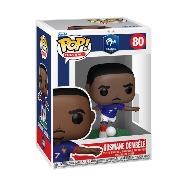 FUNKO POP! Vinyl Figur EFL Sports Fußball National Team Frankreich France Ousmane Dembele 80