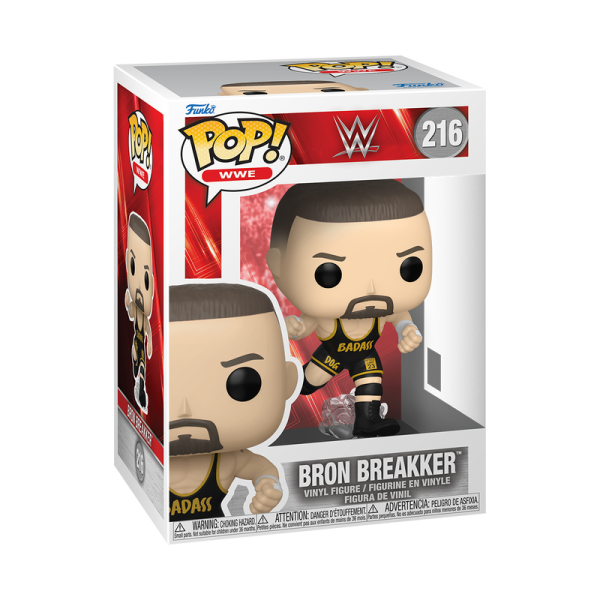 FUNKO POP! Vinyl Figur Deluxe Wrestling WWE Bron Breakker 216