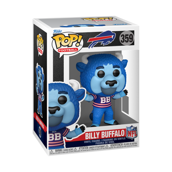 FUNKO POP! Vinyl Figur Sport Football NFL Mascots Buffalo Bills Billy Buffalo 359