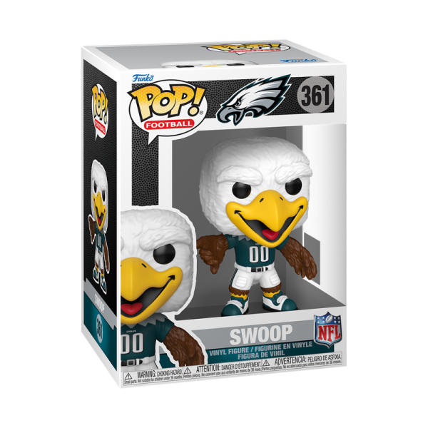 FUNKO POP! Vinyl Figur Sport Football NFL Mascots Philadelphia Eagles Swoop 361