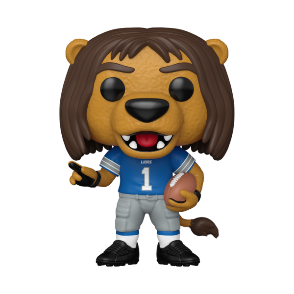 FUNKO POP! Vinyl Figur Sport Football NFL Mascots Detroit Lions Roary 362