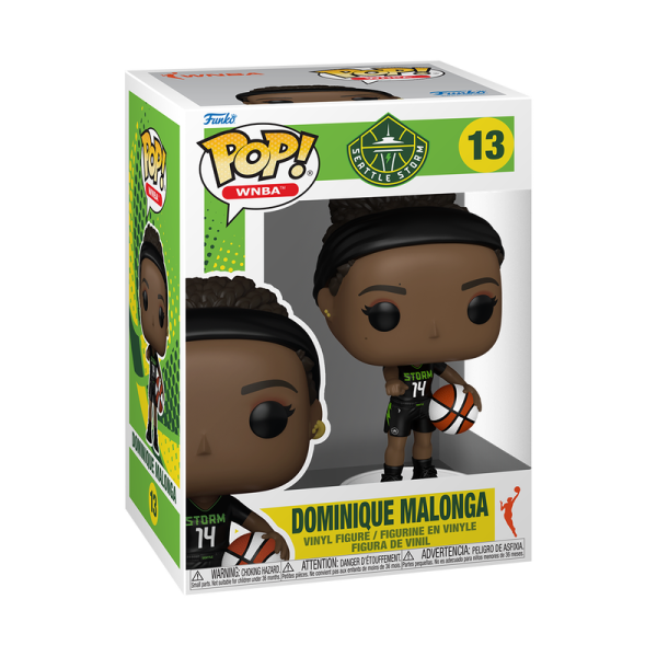 FUNKO POP! Vinyl Figur WNBA Basketball Seattle Storm Dominique Malonga 13