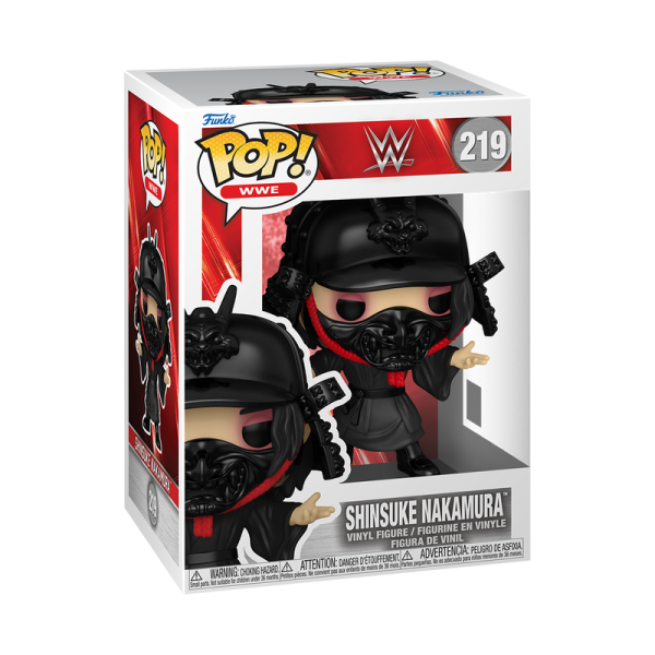 FUNKO POP! Vinyl Figur Deluxe Wrestling WWE Shinsuke Nakamura 219 Chance of Chase