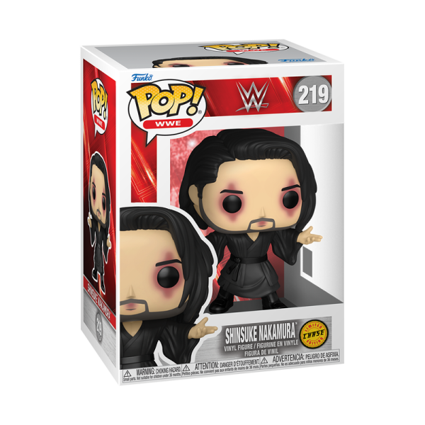 FUNKO POP! Vinyl Figur Deluxe Wrestling WWE Shinsuke Nakamura 219 Chance of Chase