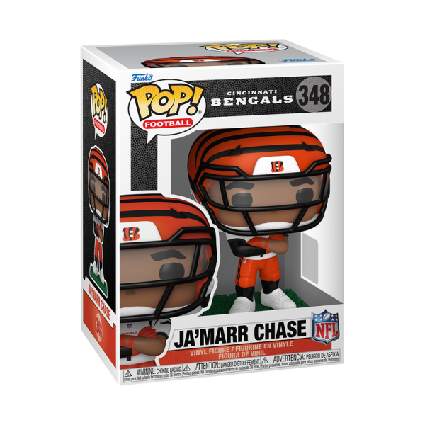 FUNKO POP! Vinyl Figur Sport Football NFL Cincinnati Bengals Ja Marr Chase 348