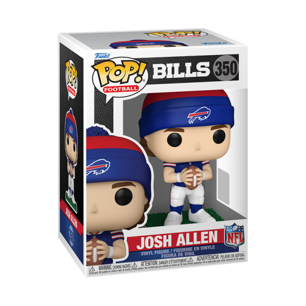 FUNKO POP! Vinyl Figur Sport Football NFL Buffalo Bills Josh Allen Beanie 350