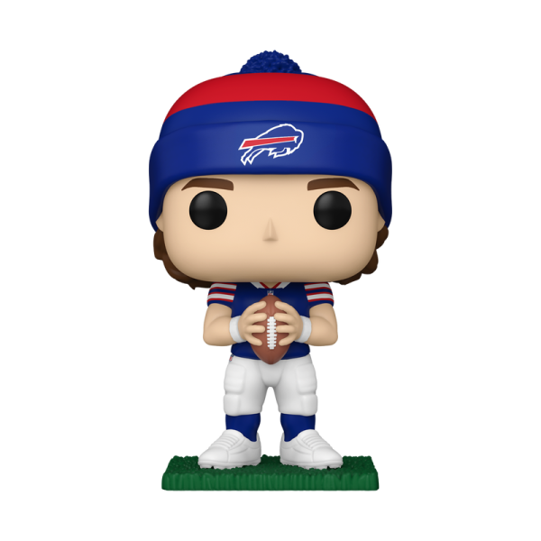 FUNKO POP! Vinyl Figur Sport Football NFL Buffalo Bills Josh Allen Beanie 350