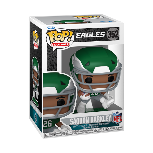 FUNKO POP! Vinyl Figur Sport Football NFL Philadelphia Eagles Saquon Barkley 352