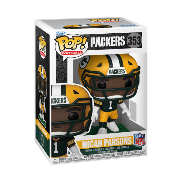 FUNKO POP! Vinyl Figur Sport Football NFL Green Bay Packers Micah Parsons 353