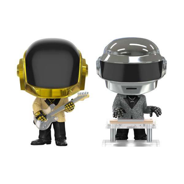 FUNKO POP! Vinyl Figur Music Rocks Daft Punk Random Access Memories im 2er Pack. Die detailreichen Sammlerfiguren sind ein Highlight für Daft-Punk-Fans und Funko Pop Sammler.