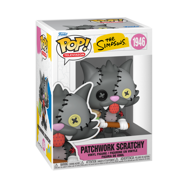FUNKO POP! Vinyl Figur Television The Simpsons Patchwork Scratchy 1946
