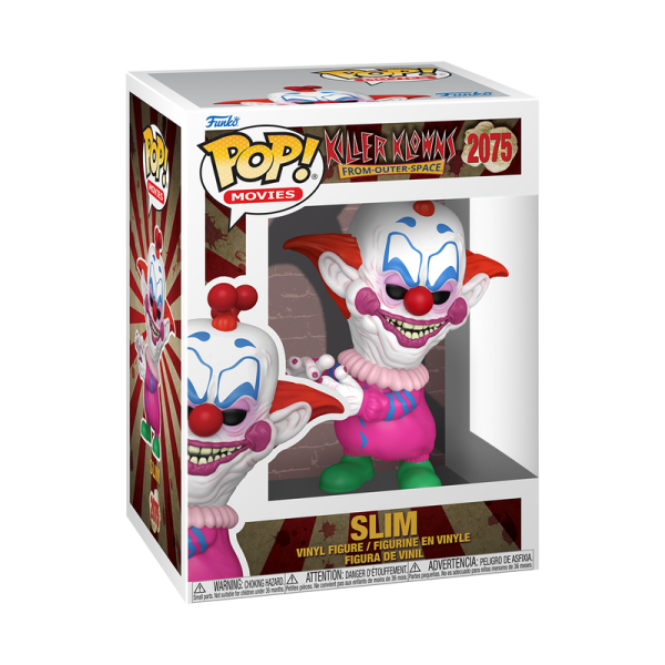 FUNKO POP! Vinyl Figur Movie Space Invaders Killer Klowns From Outer Space Slim 2075
