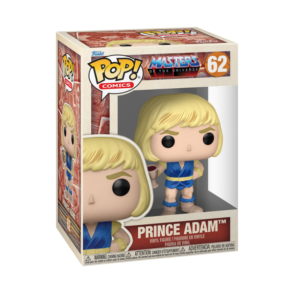 FUNKO POP! Vinyl Figur Comics MOTU Master of the Universe Prince Adam 62