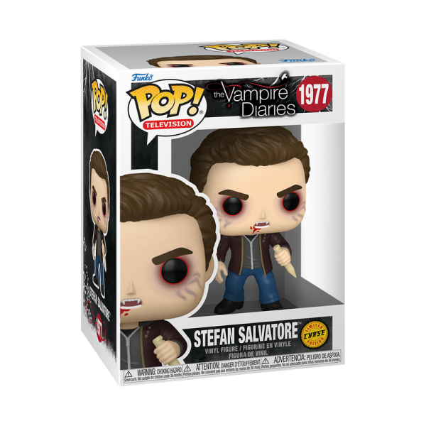FUNKO POP! Vinyl Figur Television The Vampire Diaries Stefan Salvatore 1977  Chance of Chase