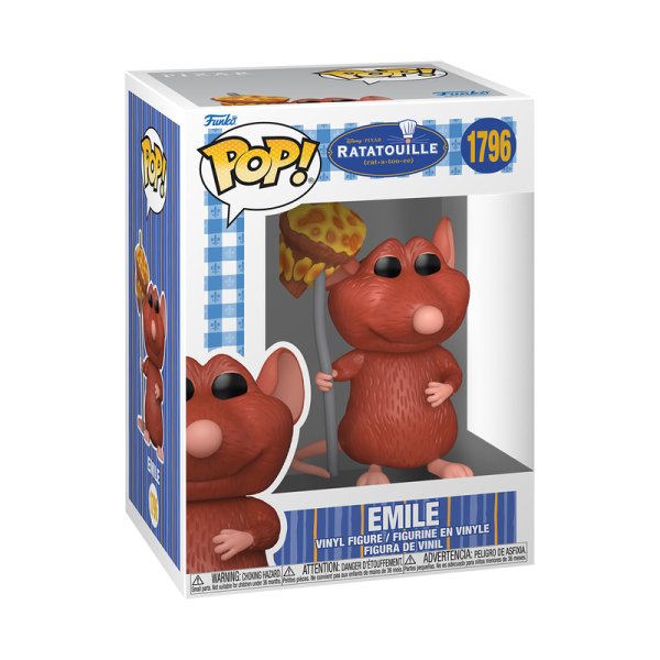 FUNKO POP! Vinyl Figur Disney Pixar Ratatouille Emile 1796