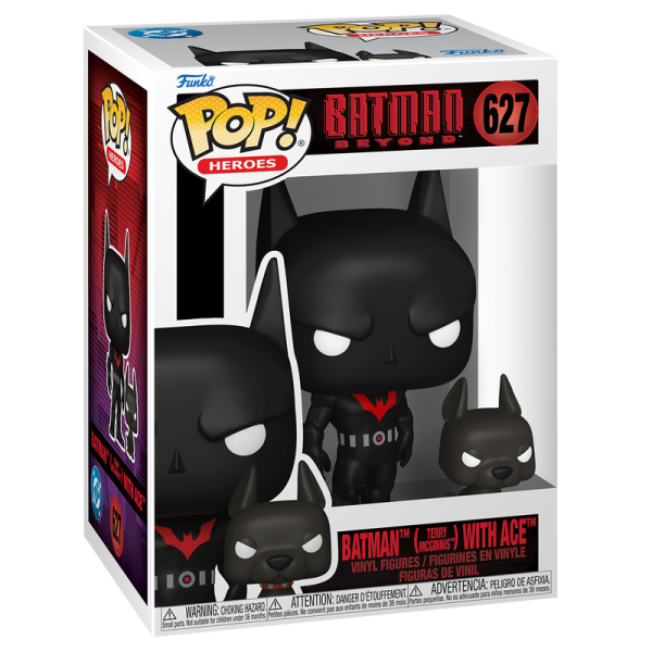 FUNKO POP! Vinyl Figur DC Comics Batman Beyond Batman Terry Mcginnis with Ace 627